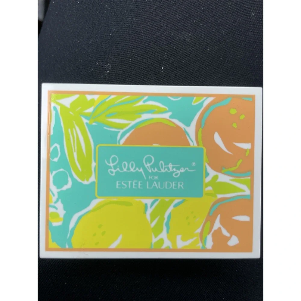 Lilly Pulitzer Estée‎ Lauder Pure Color Eyeshadow Quad Travel Sz Mocha Blue Grey